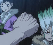 senku's pact with chrome and gen